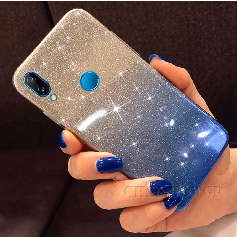 Мягкий силиконовый чехол с блестками для Xiaomi Mi 9 8 Lite SE A1 A2 MIX 2S Redmi K20 6 6A 5 Plus Note 7 Pro 4X 4