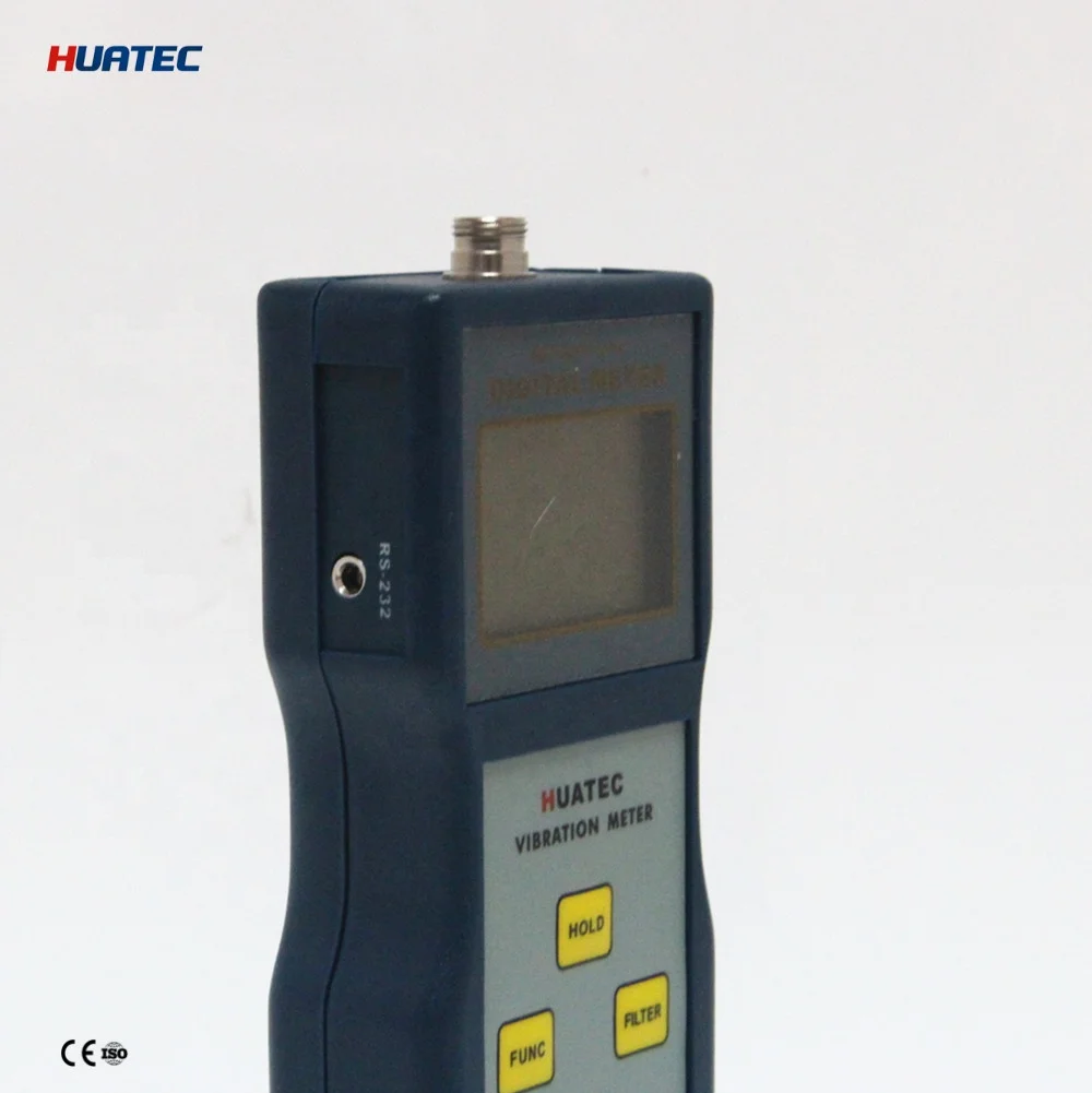 

China Supply HG5350 Portable Vibration Measuring Instrument Vibration Meter With Low Battery Indicator