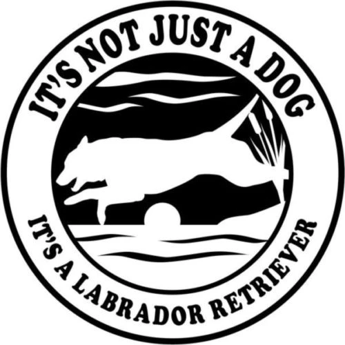 

Наклейка для Лабрадора ретривера собаки охоты спортсмена-5 дюймов в ширину