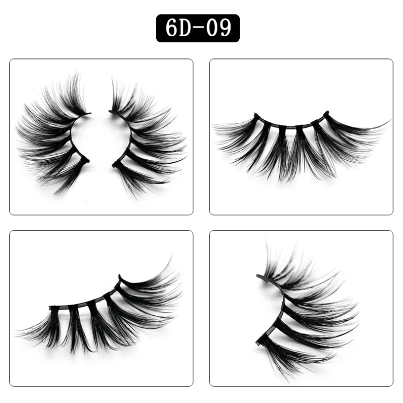 10 видов 25 мм в упаковке натуральные накладные ресницы для женщин 2020 мягкие