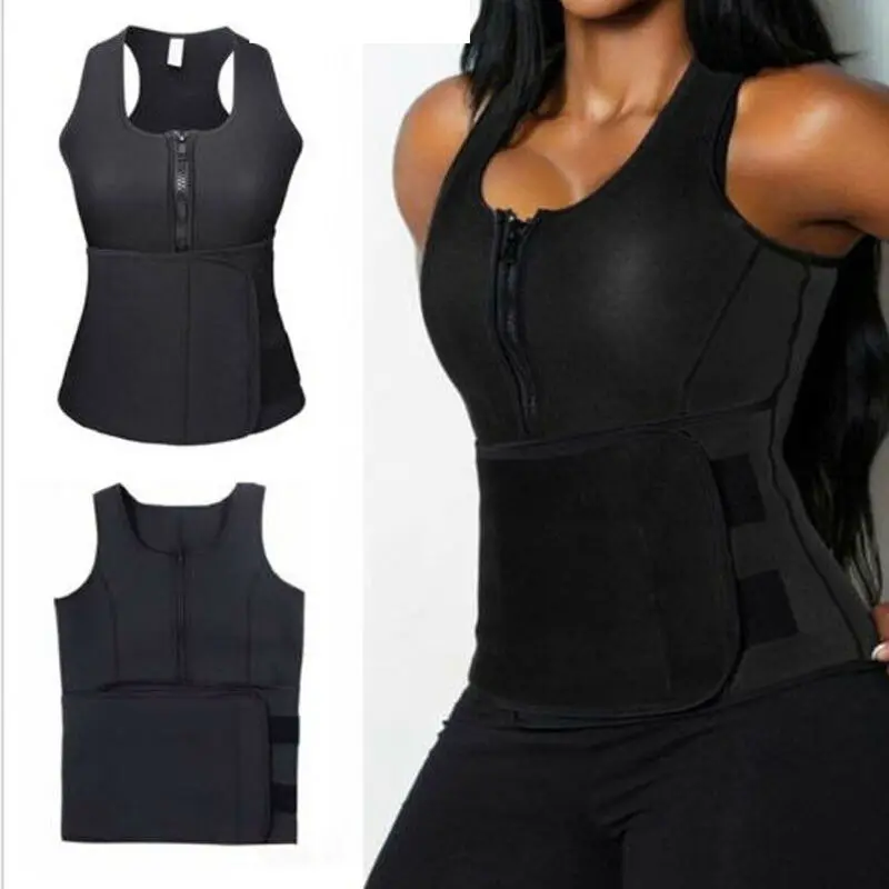 Женский спортивный фитнес корсет из неопрена пояс для талии живота коррекции