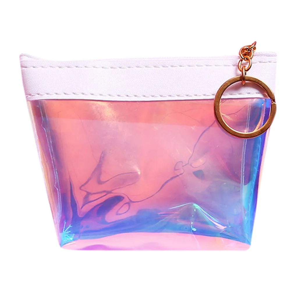 Aelicy мини кошельки портмоне для женщин короткий стиль модная прозрачная сумочка