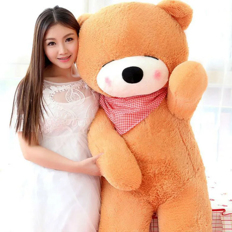 Плюшевый мишка тедди 2 м плюшевые игрушки большой медведь мягкие медушка кулон