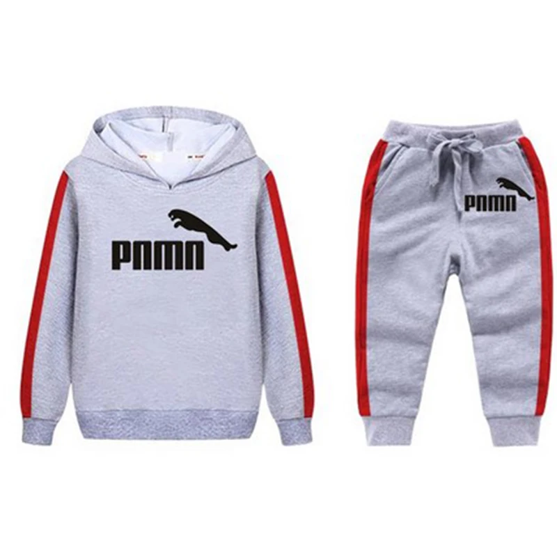 

Spring Fashion Children's Clothing 2 Piece Set Boy Girls Clothes Unisex Tracksuits Sweatshirt Kids Outfit Suit Hoodies+Pant Sets