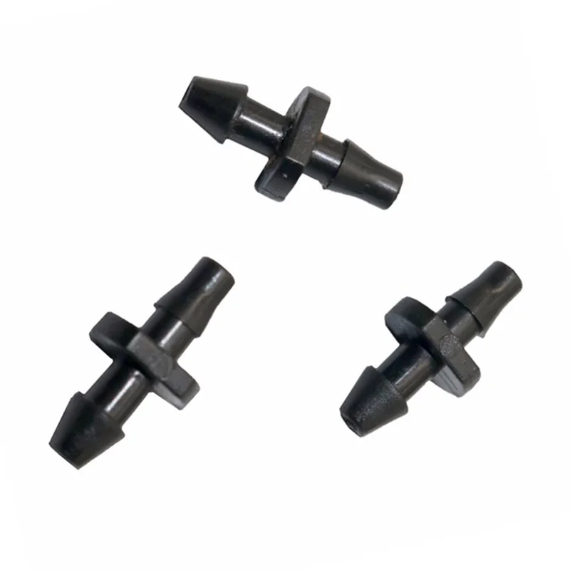1/8&quot barbed connector double ways Used to splice our 3/5mm polyethylene tubing together garden hose 50pcs-pack IT127 | Дом и сад