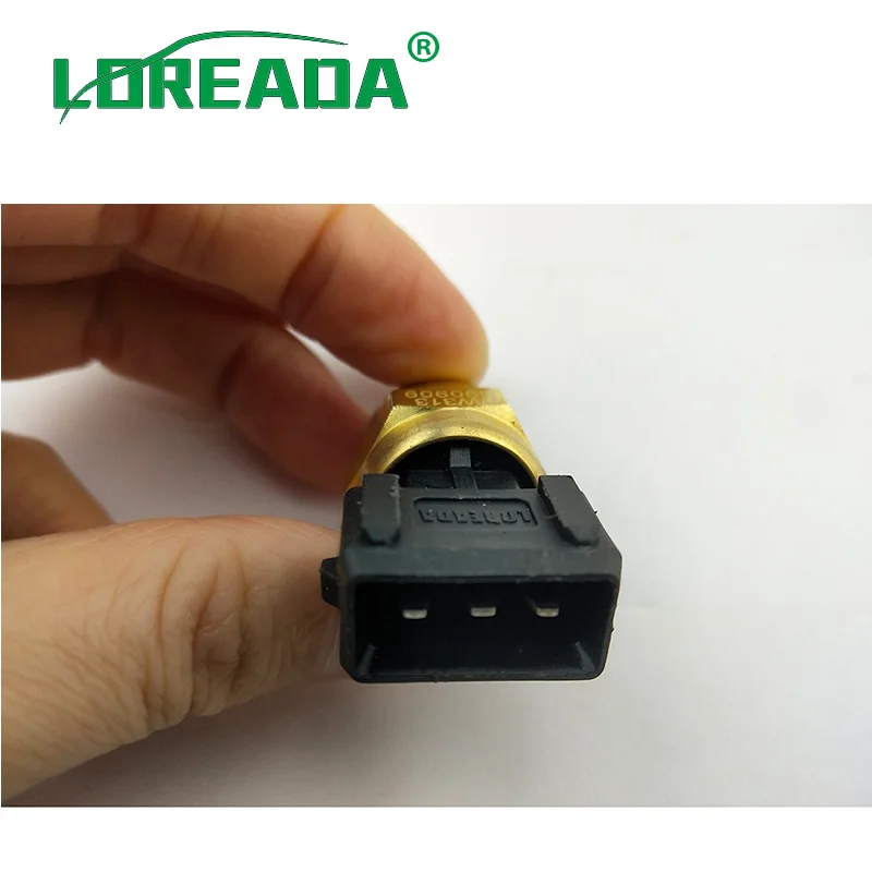LOREADA оригинальный 100% Чистый медный датчик температуры воды с 3 контактами для