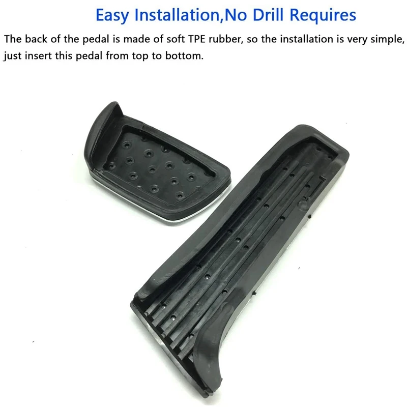 Противоскользящие Тормозные и газовые педали акселератора чехлы для педалей Toyota