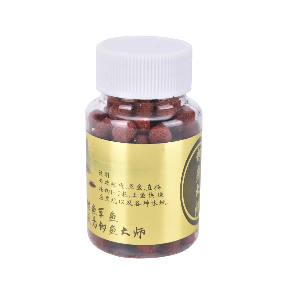 Красный карп рыбалка приманка с запахом трав наживка для ловли Карпов рыболовная