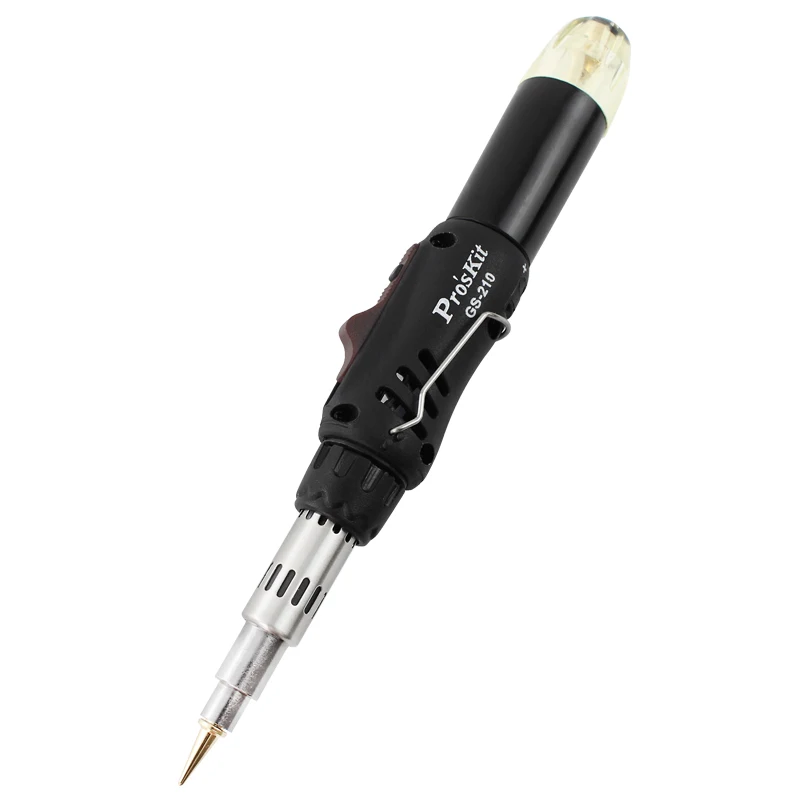 Съемный Газовый паяльник Pro 'skit GS 210 с автоматическим зажиганием горячий газовый