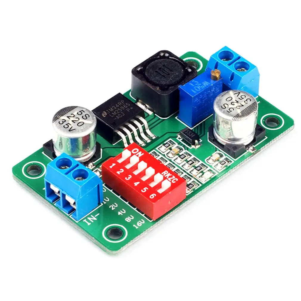 

Quick Set Voltage LM2596S-ADJ Module DC-DC Module Buck Regulator Power Supply Module