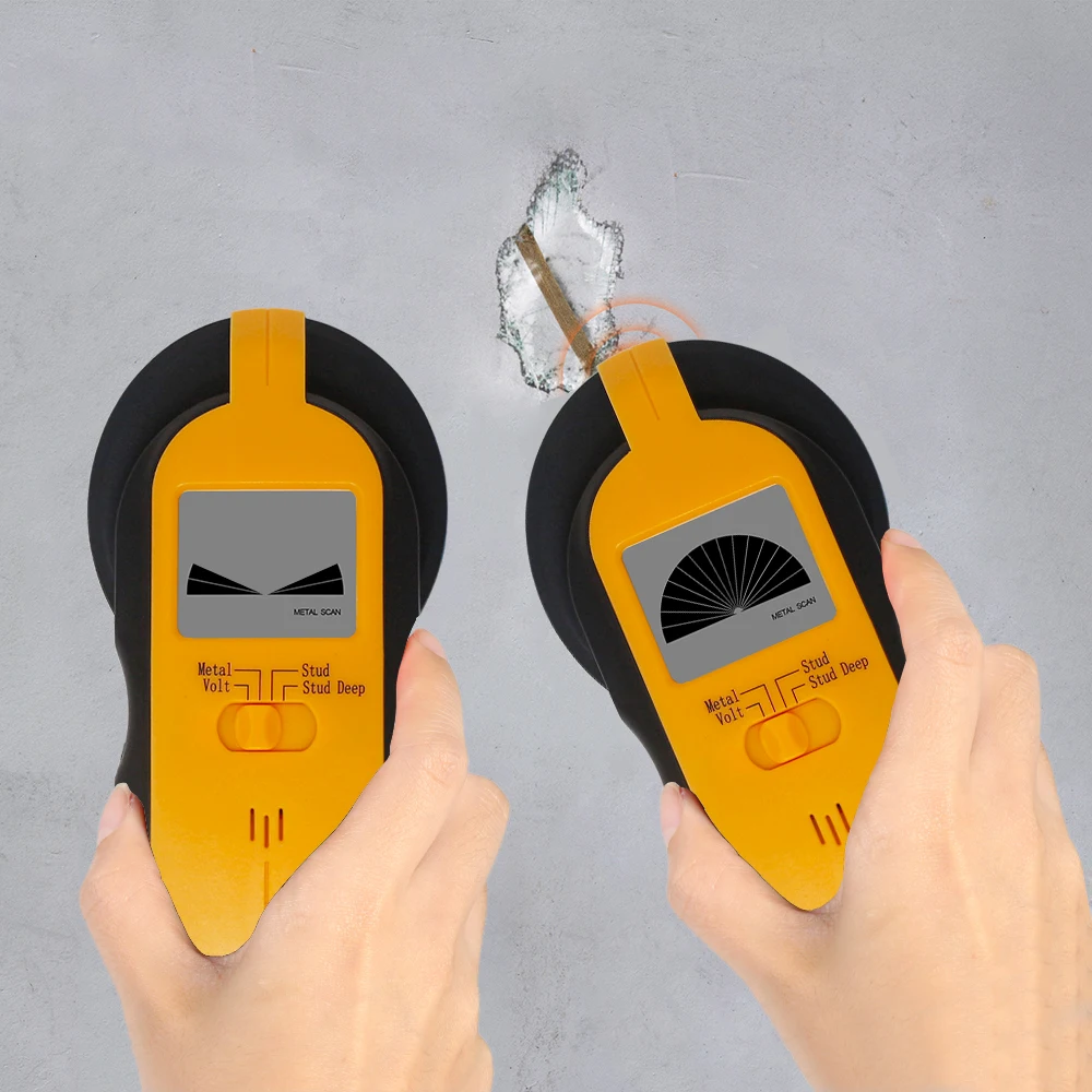 Digital Wall Stud Finder Metal Detectors Center Wood AC Live Wire Scanner Warning Detection | Инструменты