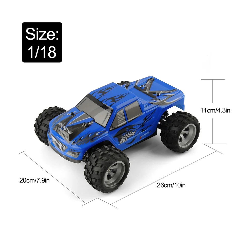 Wltoys A979 Радиоуправляемый автомобиль 1:18 обновленная версия высокая скорость 50 км/ч
