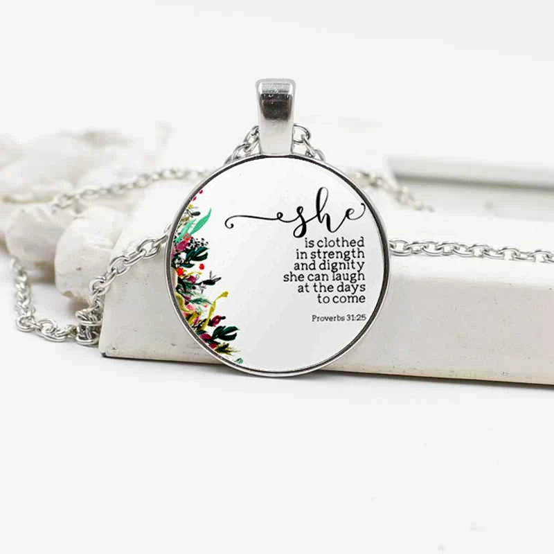 Импортные товары Лидер продаж Библии пословицы вдохновляющие Подвеска из