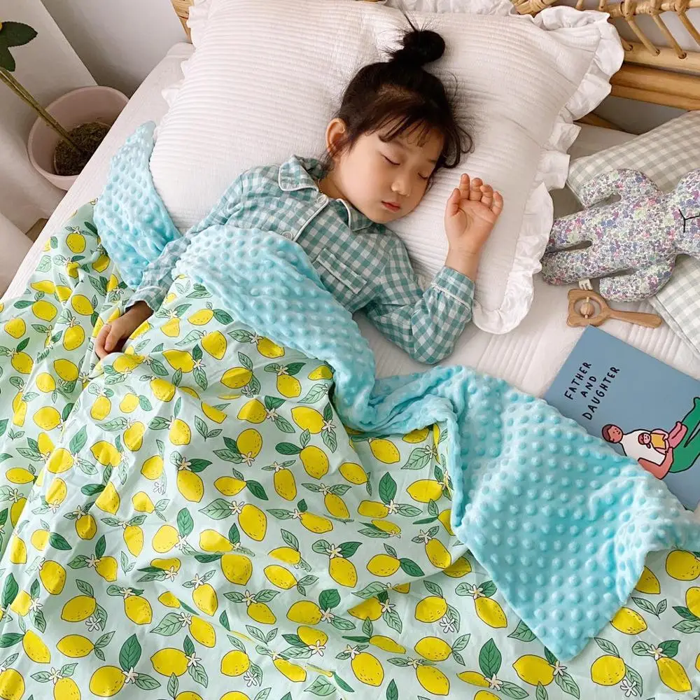 Мягкое хлопковое детское одеяло бини с единорогом спальное покрывало динозавром