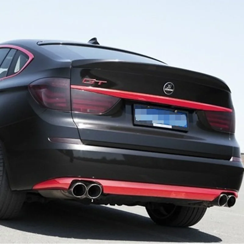

5 Serces GT Modified AC Style Fiberglass Primer Rear Luggage Compartment Spoiler Car Wing For BMW 5 Series Gran Turismo GT F07