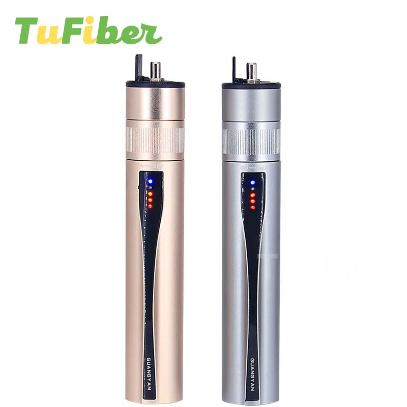 High Quality Rechargeable Laser Source Fiber Optic Cable Tester 5 15 20 30KM Lithium Battery Visual Fault Locator SC/FC/ST