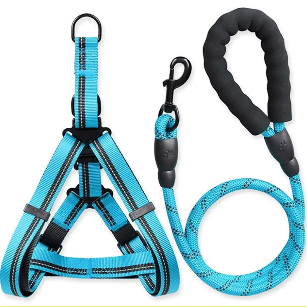 Длинная прочная Светоотражающая Удобная нейлоновая веревка для дрессировки 15 м |