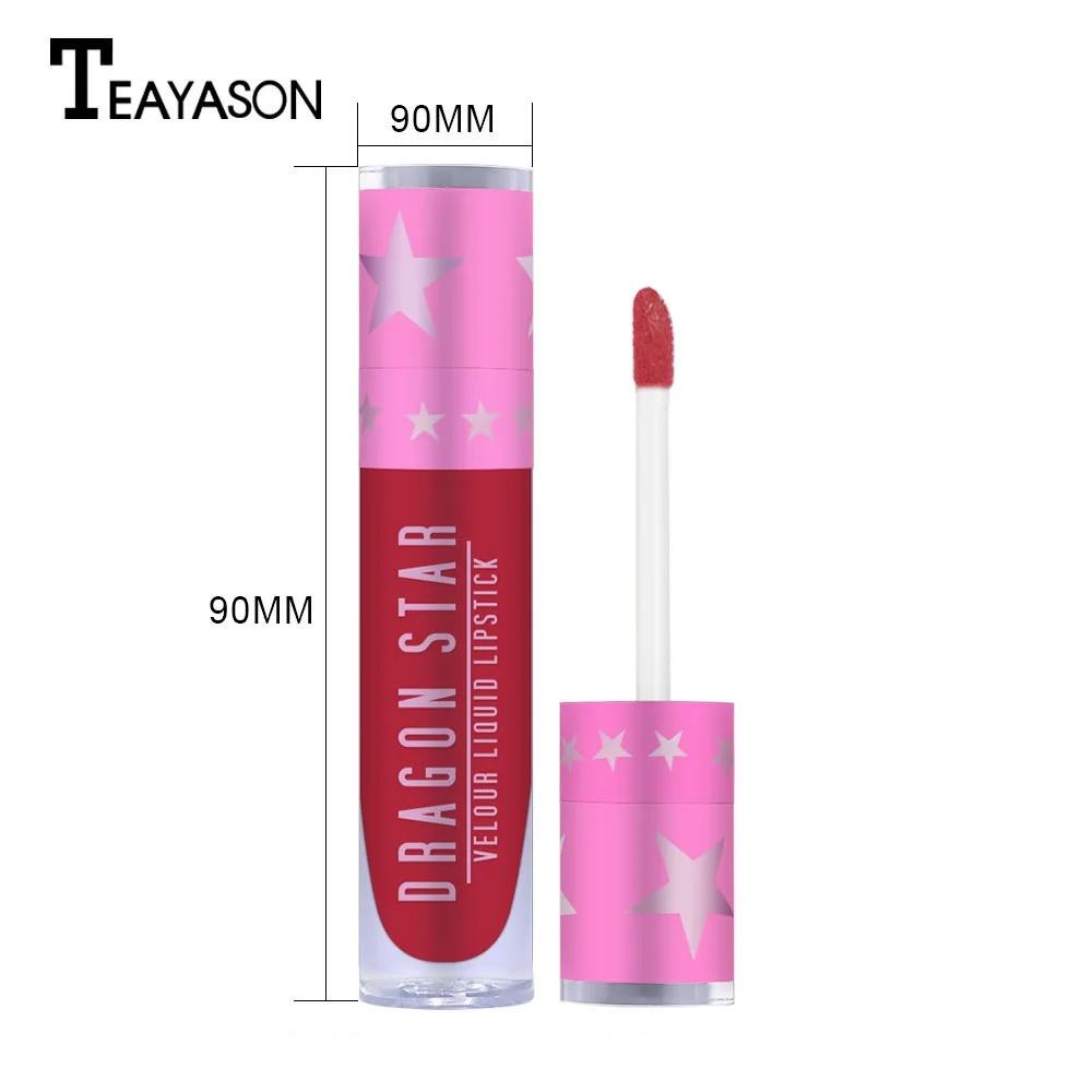 

Makeup Lip Gloss Matte Liquid Lipsticks Maquiagem Matt Lip Gloss Make up Cosmetics Mate Batom Lip Stick Maquillaje Lipgloss 1Pcs