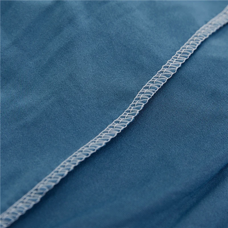 

Blue Solid Color Sofa Cover For Living Room Funda Sofa All-inclusive Polyester Modern Elastic Corner Couch Slipcover 45009