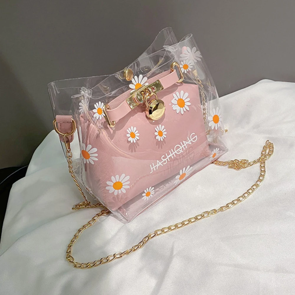 

Fashion Bags for Women Crossbody Ladies Designer Bag Purses Hand bag PVC Small Clear Bag Womens Transparent BAG Mini Female pure