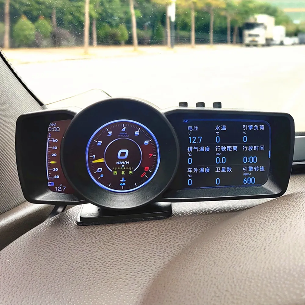 SDAO английская версия OBD2 цифровой датчик давления масла turbo boost для автомобиля Afr
