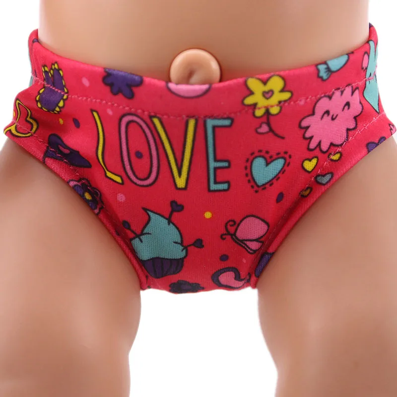 Одежда для кукол трусики на выбор 18 дюймовых американских и новорожденных 43 см