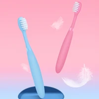 kids soft silicone training toothbrush baby 3 6 ages children dental oral care tooth brush teething fur protection teeth