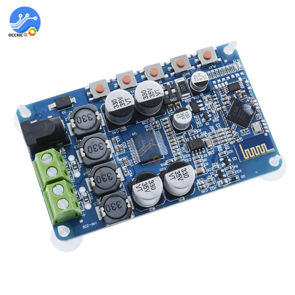 TDA7492P Bluetooth 4 0 Плата усилителя звука 50 Вт + двухканальный цифровой динамик Subwoof