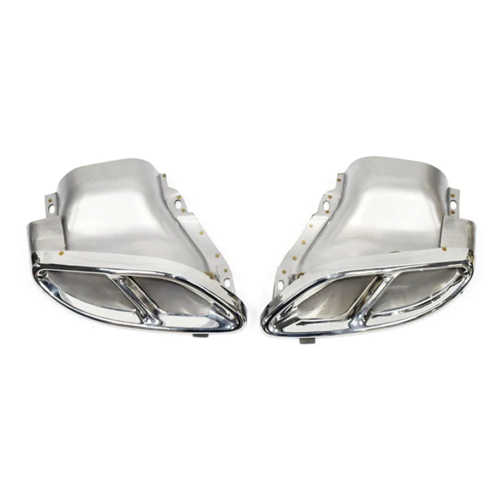 Глушитель выхлопная труба задняя для Mercedes-Benz W205/W212 C180 C200 C250 C300 C450 C43 E43 GLE43 s