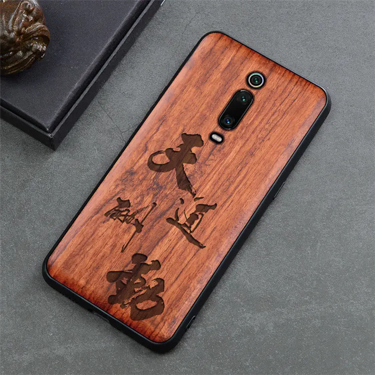 Для Xiaomi mi 9t чехол Boogic Wood funda Red mi k20 Pro Rosewood TPU противоударный задний Чехол для телефона Xiaomi mi 9T Pro Чехол - Цвет: 8