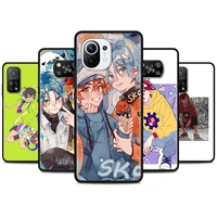sk8 the infinity anime silicone phone case for xiaomi poco x3 nfc x3 pro m3 pro 5g f3 gt x3 gt pocophone f1 soft back cover bag