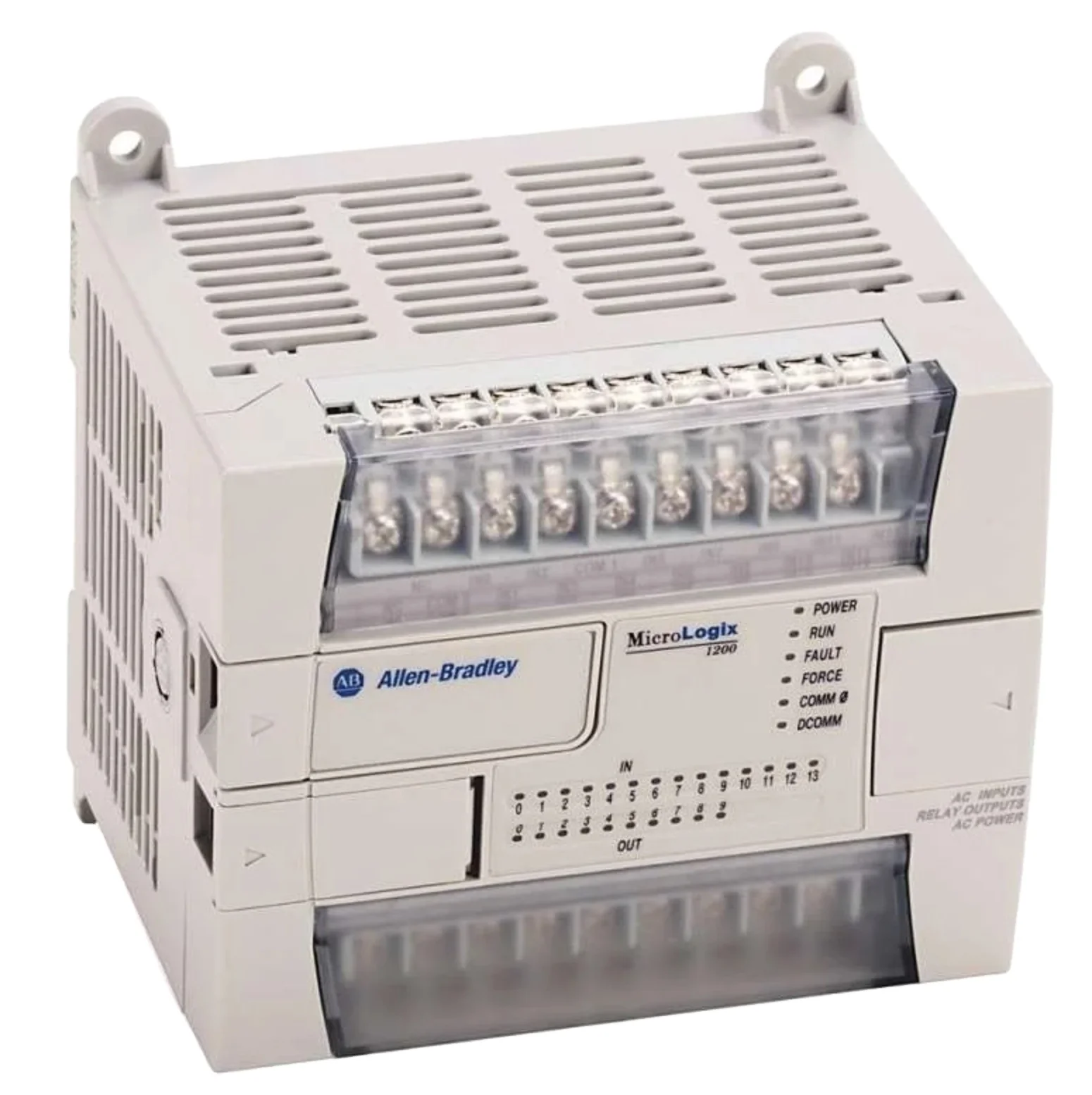 

New 1762-L24BWAR Allen Bradley MicroLogix 1200 14 Input 24VDC - Used - Series C