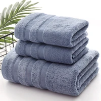 2 4 Pcs Set Bamboo Fiber Bath Towels Set Super Soft Breathable Bamboo Hand Towel Home Bathroom Washcloth for Adults
