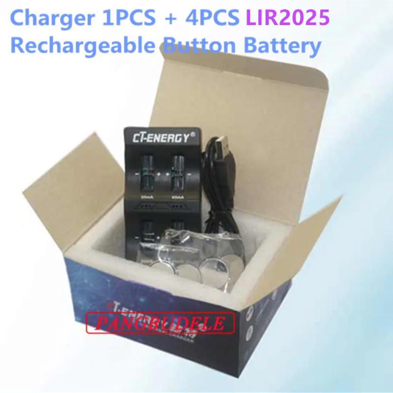 

Аккумулятор Аккумуляторный NOVO, 4 слота USB, 1 шт. + LIR2025, 4 шт.