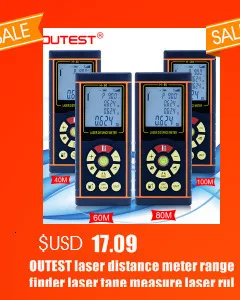 OUTEST лазерный дальномер для гольфа охоты 400 м лазерный дальномер 7X монокулярный телескоп лазерный дальномер Рулетка