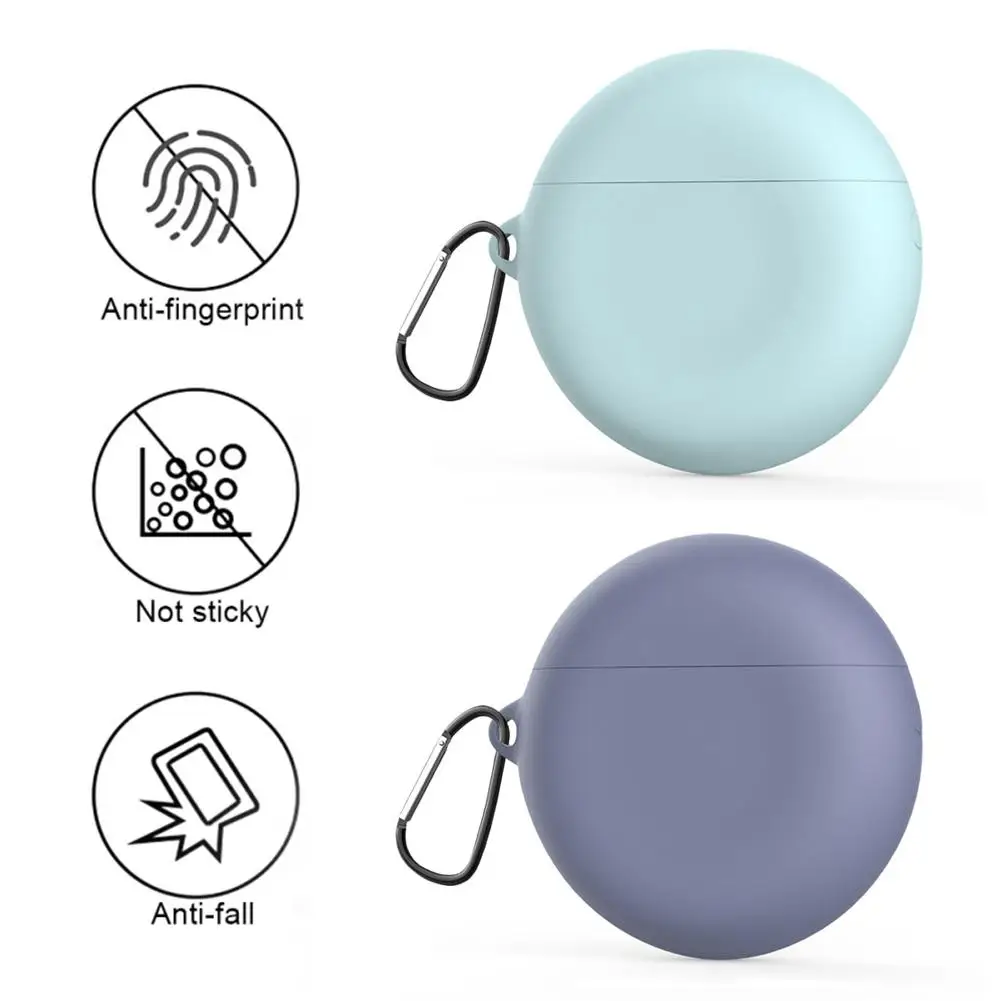 Красочные анти-капля Bluetooth чехол для наушников силиконовый Полный защитная