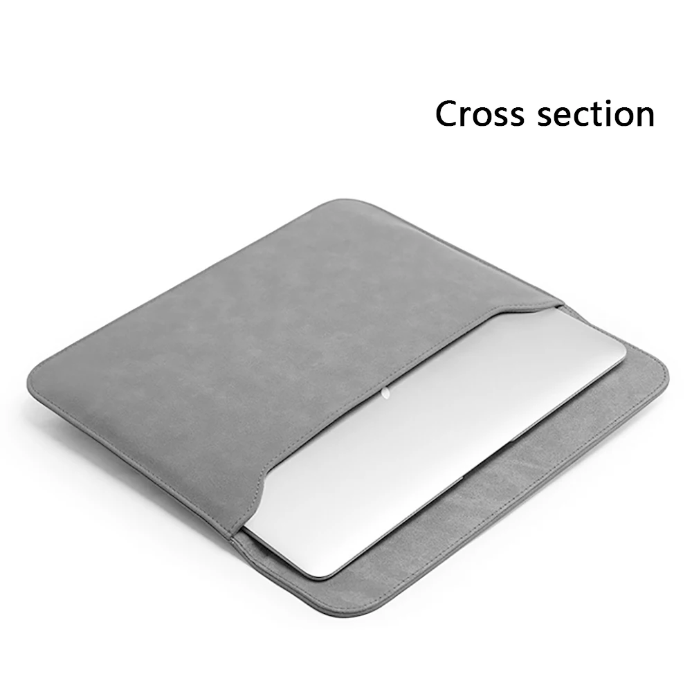 Чехол для Macbook Air 13 2020 тонкая водонепроницаемая сумка из мягкой искусственной