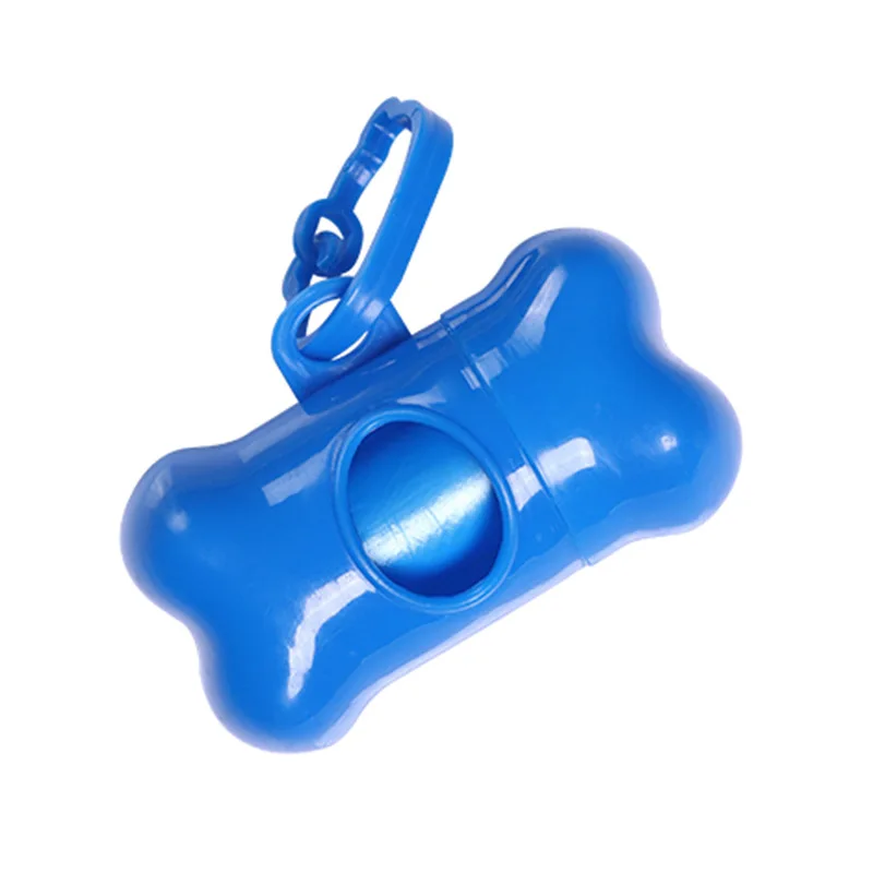 

Pet Waste Bag Dispenser Biodegradable Bone Shape Small Dog Cat Poop Bag Dispenser Pet Cleaning Accessories Waste Bags