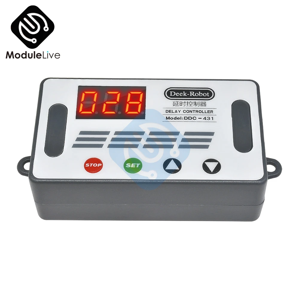 Цифровой светодиодный дисплей с Micro USB для автоматизации таймер задержки цикла