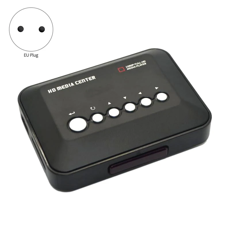 Mini Full HD 1080P Media Player with HDMI/VGA/AV/USB/SD/MMC/Optical Output EU Plug | Электроника