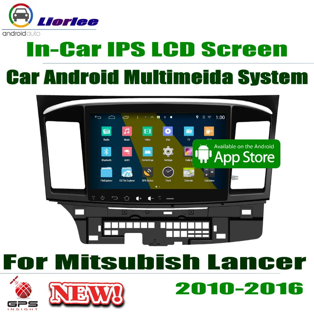 

10.1" HD 1080P IPS LCD Screen Android 8 Core For Mitsubish Lancer EX 2010-2016 Car Radio BT 3G/4G WIFI GPS Navi Multimedia