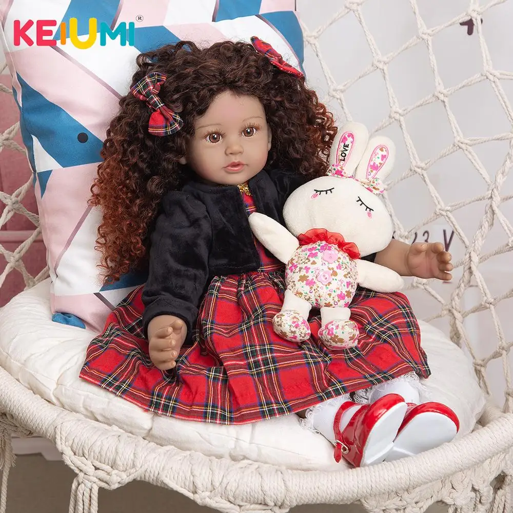 Фото Кукла KEIUMI новорожденная 60 см в подарок на день рождения | Игрушки и хобби