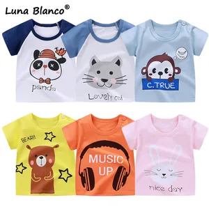 Футболка унисекс с коротким рукавом, летняя футболка с круглым вырезом для девочек и мальчиков, новинка 2020 года, детская одежда из хлопка, футболки для девочек и мальчиков