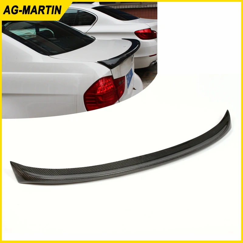 

Стильный задний спойлер из углеродного волокна M, Автомобильный задний спойлер для ботинок, задний спойлер для BMW 3 серии E90 05-12