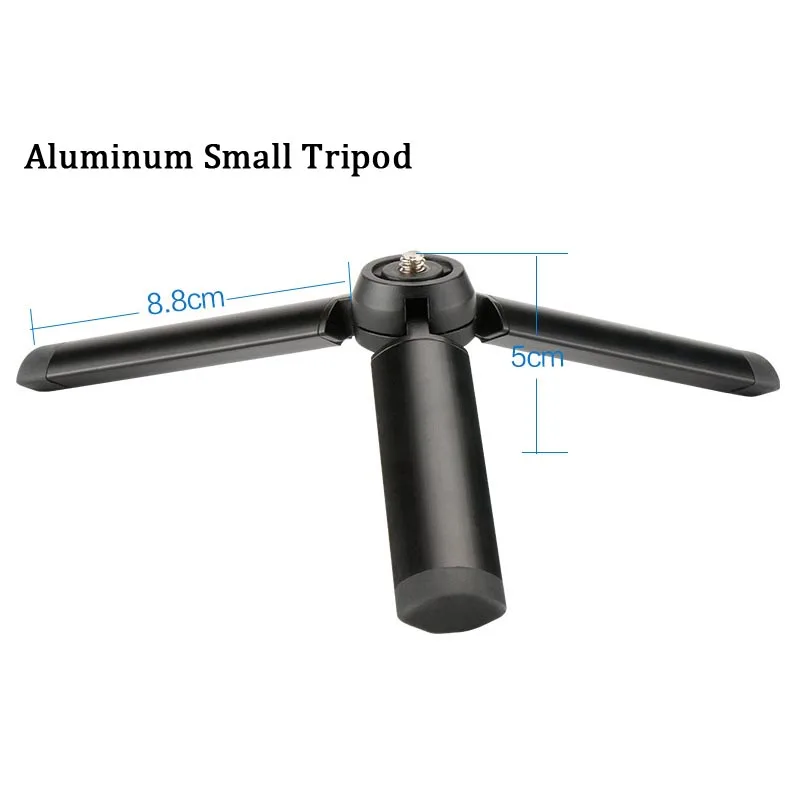 Small Tripod Металлический мини-штатив, большой рабочий стол настольная подставка для Zhiyun Smooth 4, DJI Osmo Mobile 2 3, Feuiyu, карданный Руль Ручка-Стабилизатор - Цвет: Small Tripod