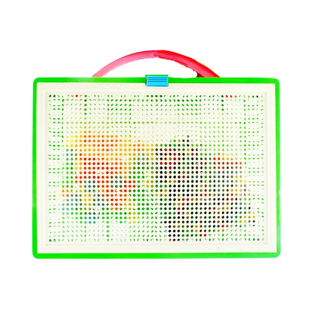 Практичный детский гвоздиков со шляпками головоломки игрушки Пластиковые