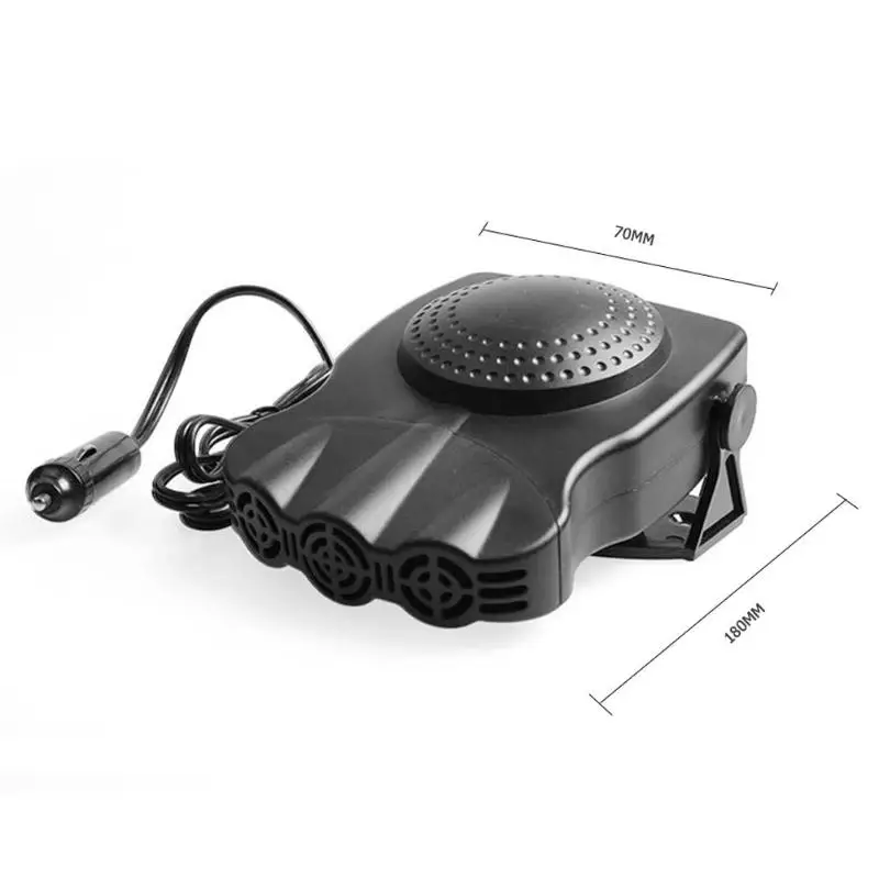 Новый Прочный нагреватель воздушный охладитель портативный вентилятор 12 В