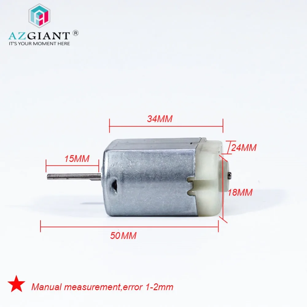 Шпиндель AZGIANT FC280 D для автомобильного дверного замка плоский Вал складной мотор
