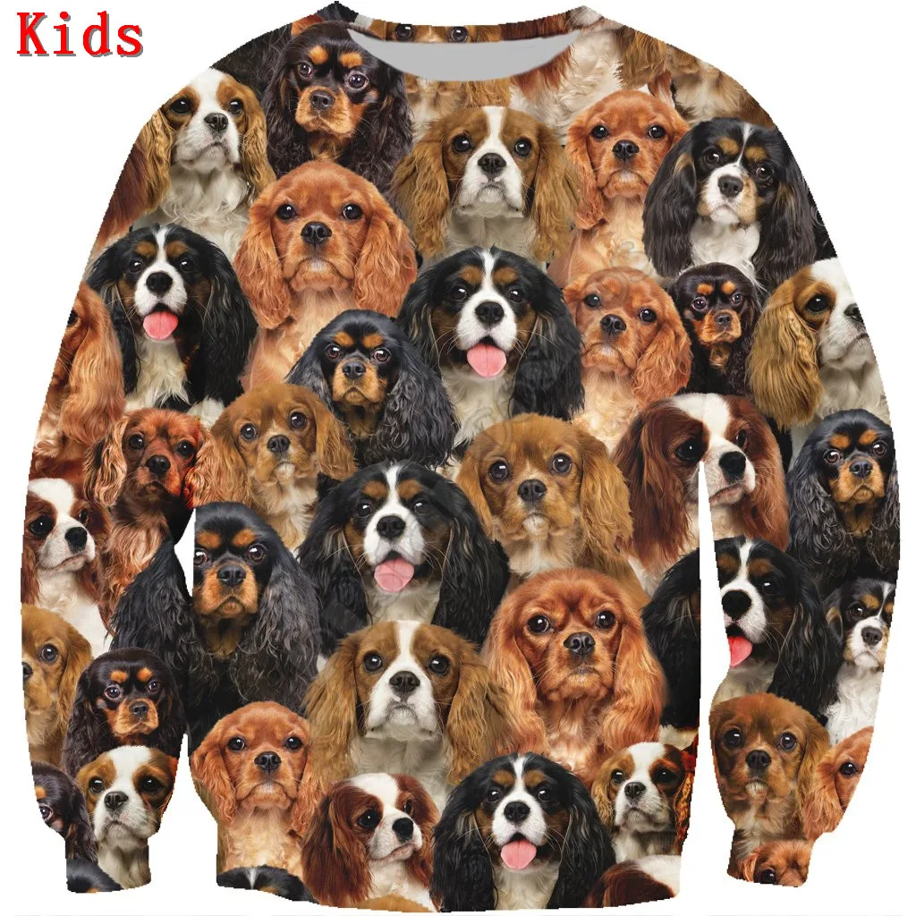 You Will Have A Bunch Of Dachshunds 3D printed Hoodies Boy Girl Long Sleeve Shirts Kids Funny Animal Sweatshirt