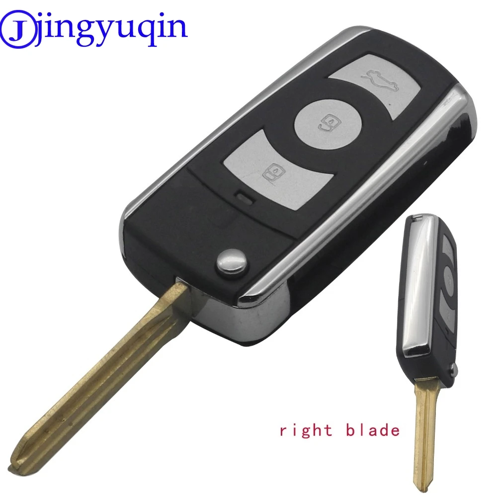 Чехол для автомобильного ключа с 3 кнопками складной чехол Hyundai NF Elantra Sonata Genesis